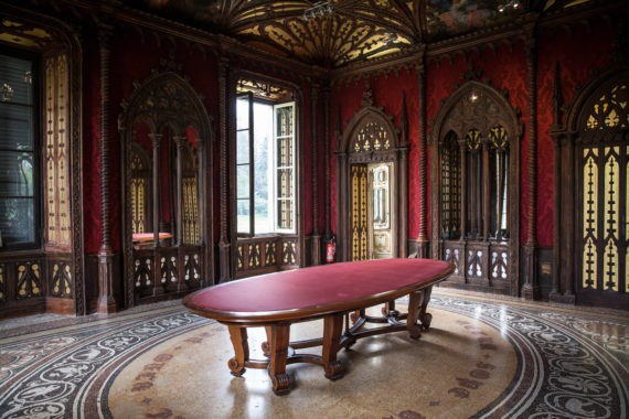 La sala Neogotica 