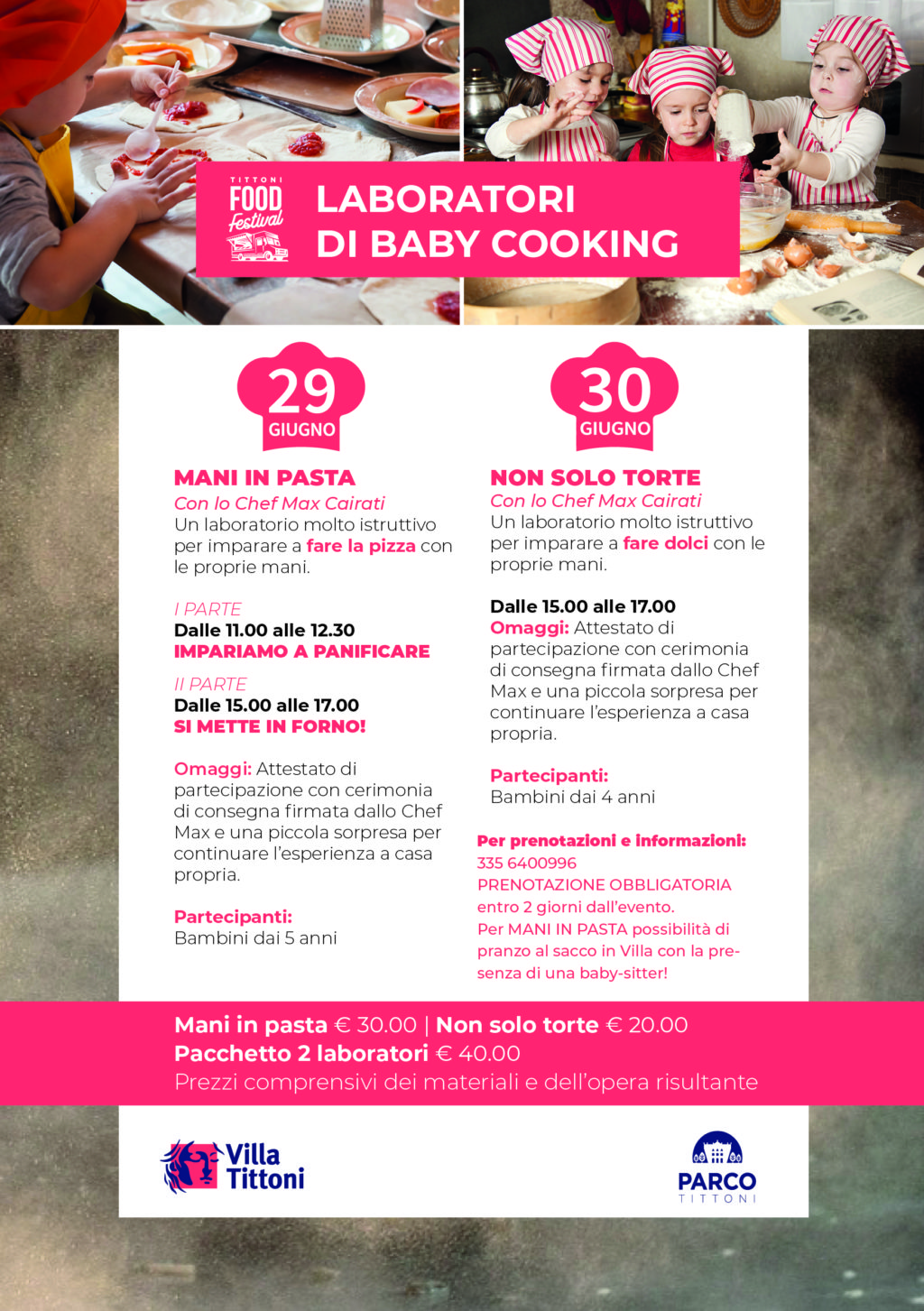 LABORATORI DI BABY COOKING