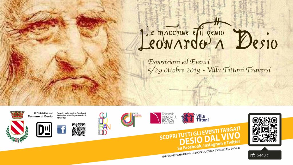 LEONARDO A DESIO: LE MACCHINE E IL GENIO