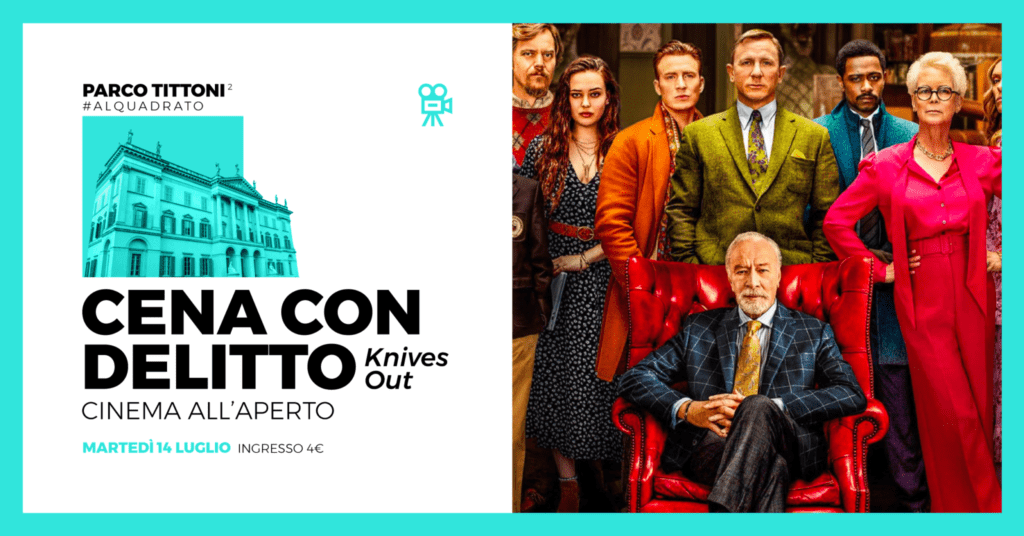 Cinema all’aperto - Cena con Delitto