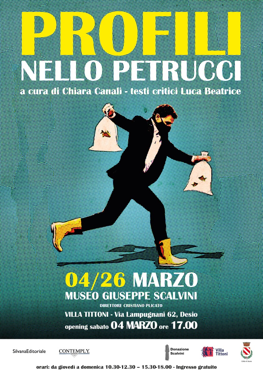 PROFILI - Mostra dell'artista Nello Petrucci